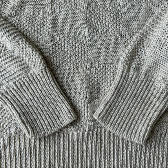 Limitex Paris Linen Blend Keyhole Back Dolman Sleeve Sweater - Picture 9 of 14